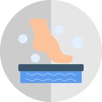 Foot Spa Vector Icon Design