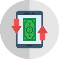 Transaction Vector Icon Design