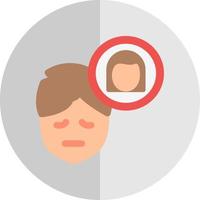 Dissociative Identity Disorder Vector Icon Design