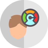 Mental Control Vector Icon Design