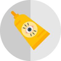 diseño de icono de vector de crema de ojos