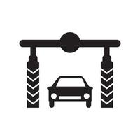 portón o Peaje la carretera icono, ilustración diseño modelo vector