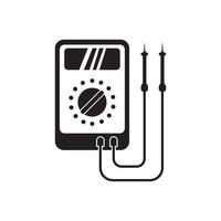 Voltage tester icon, vector illustration design template