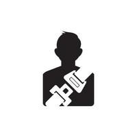 seat belt icon vector illustration symbol design