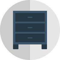 Filing Cabinet Vector Icon Design