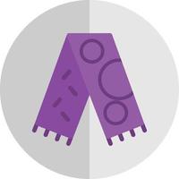 Scarf Vector Icon Design