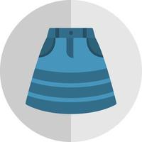 Skirt Vector Icon Design