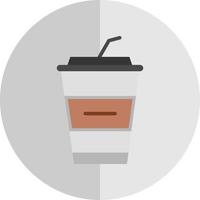 Milkshake Vector Icon Design