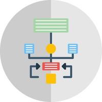 Algorithm Vector Icon Design