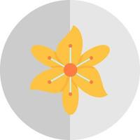 Freesia Vector Icon Design