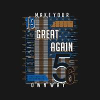 make your great again abstract flag graphic vector print t shirt and other uses