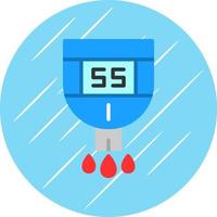 Glucose Checkup Vector Icon Design