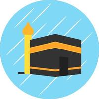 diseño de icono de vector de kaaba