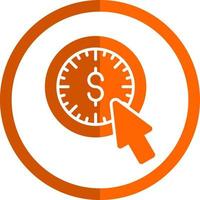 Pay Per Click Vector Icon Design
