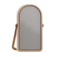 home furniture mirror illustration 3d png