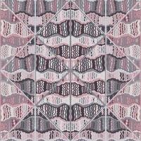 Tribal mosaic tile. Abstract scribble seamless background pattern. vector