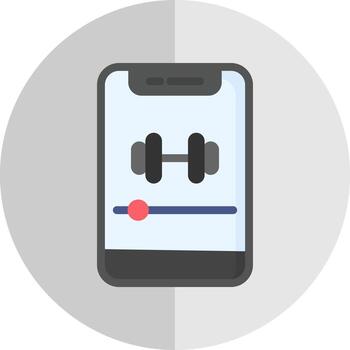 Exercise Tutorial Vector Icon Design