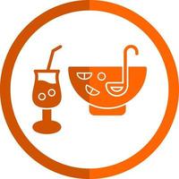 Punch Drink Vector Icon Design