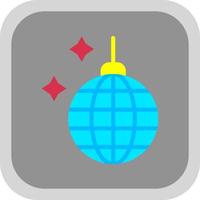 Disco Ball Vector Icon Design