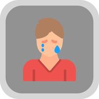 Grief Vector Icon Design