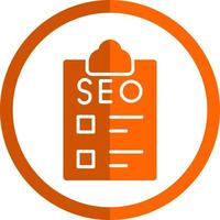 Seo Checklist Vector Icon Design