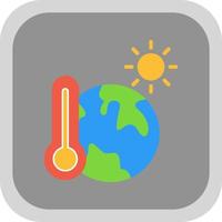 Global Warming Vector Icon Design