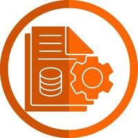 Data Reporting Vector Icon Design