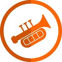 Trumpet Vector Icon Design