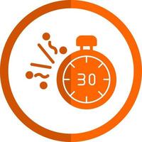 Countdown Vector Icon Design