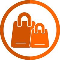 Shopping Bags Vector Icon Design