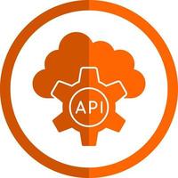 diseño de icono de vector de API