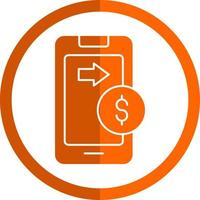 Money Transfer Vector Icon Design