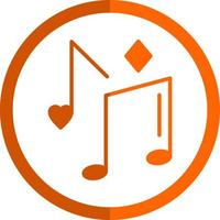 Musical Note Vector Icon Design