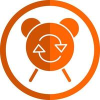 Alarm Repeat Vector Icon Design