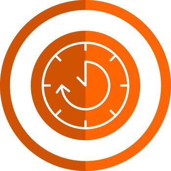 Time Loop Vector Icon Design
