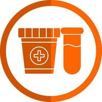 Urine Test Vector Icon Design