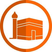 Kaaba Vector Icon Design