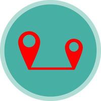 Map Marker Alt Vector Icon Design