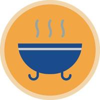 Hot Tub Vector Icon Design