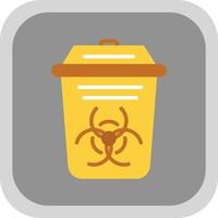 Toxic Waste Vector Icon Design