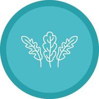 Arugula Vector Icon Design