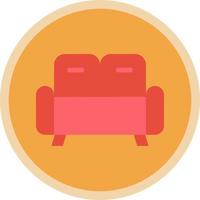 Couch Vector Icon Design