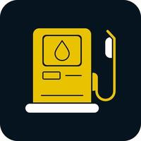 Fuel Station Vector Icon Design