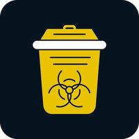 Toxic Waste Vector Icon Design