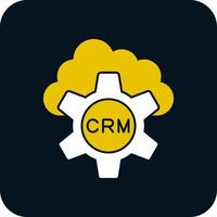 CRM Vector Icon Design