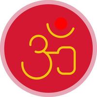 Om Vector Icon Design