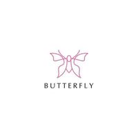 Butterfly Logo design abstract vector template