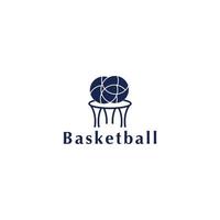 basketball icon vector sign symbol isolated