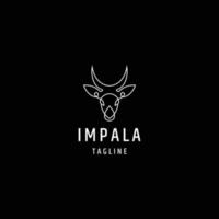 impala logo diseño vector ilustración