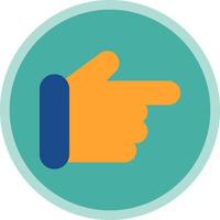 Hand Point Right Vector Icon Design